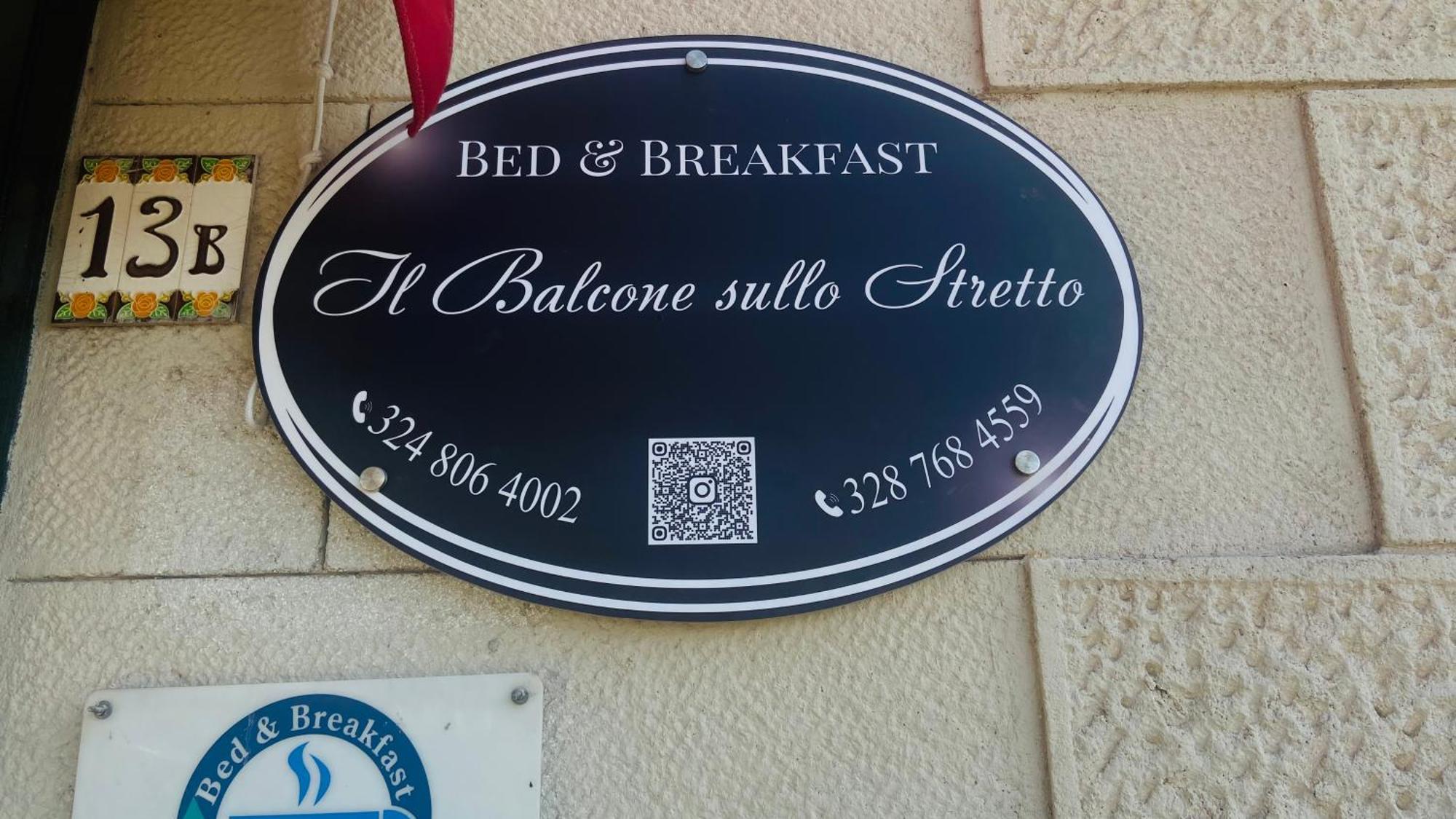 Il Balcone Sullo Stretto Bed & Breakfast Reggio di Calabria Eksteriør bilde